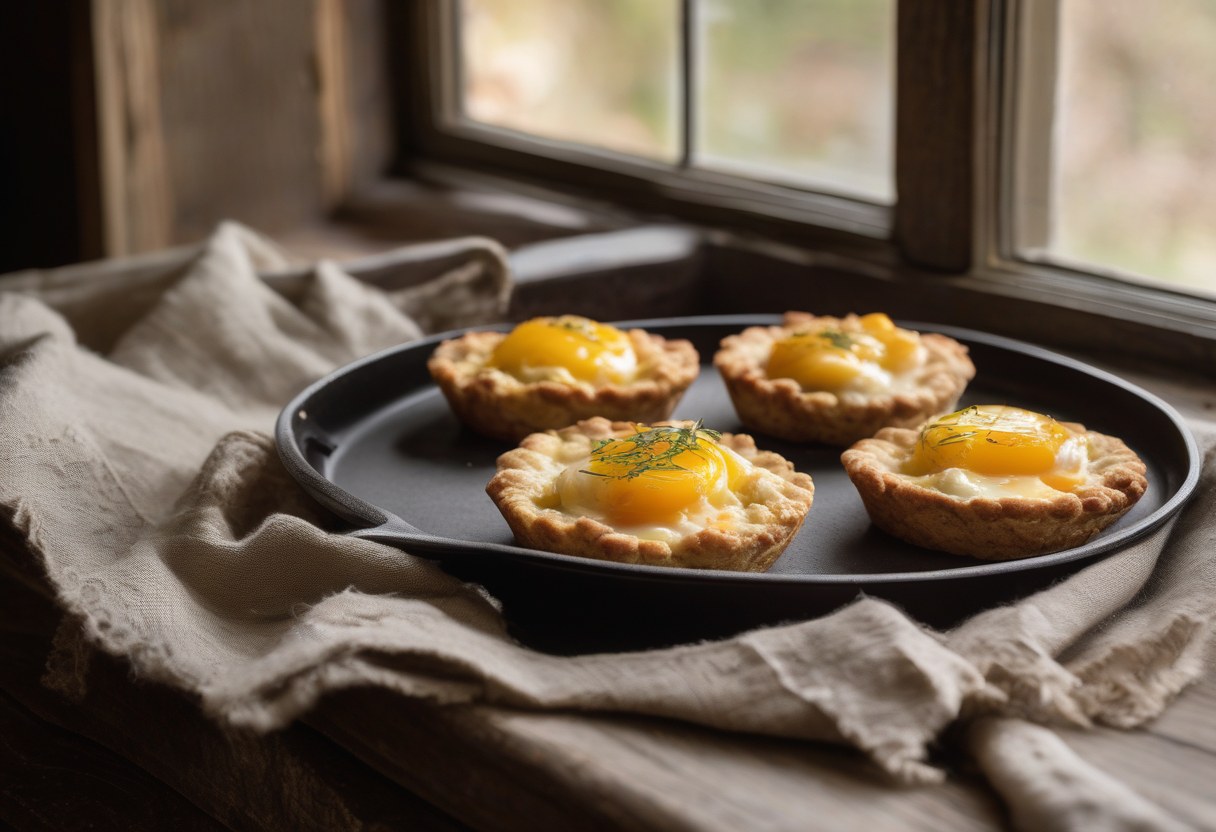 Autumn Cozy Rosemary Pepper Drop Biscuits with Milk