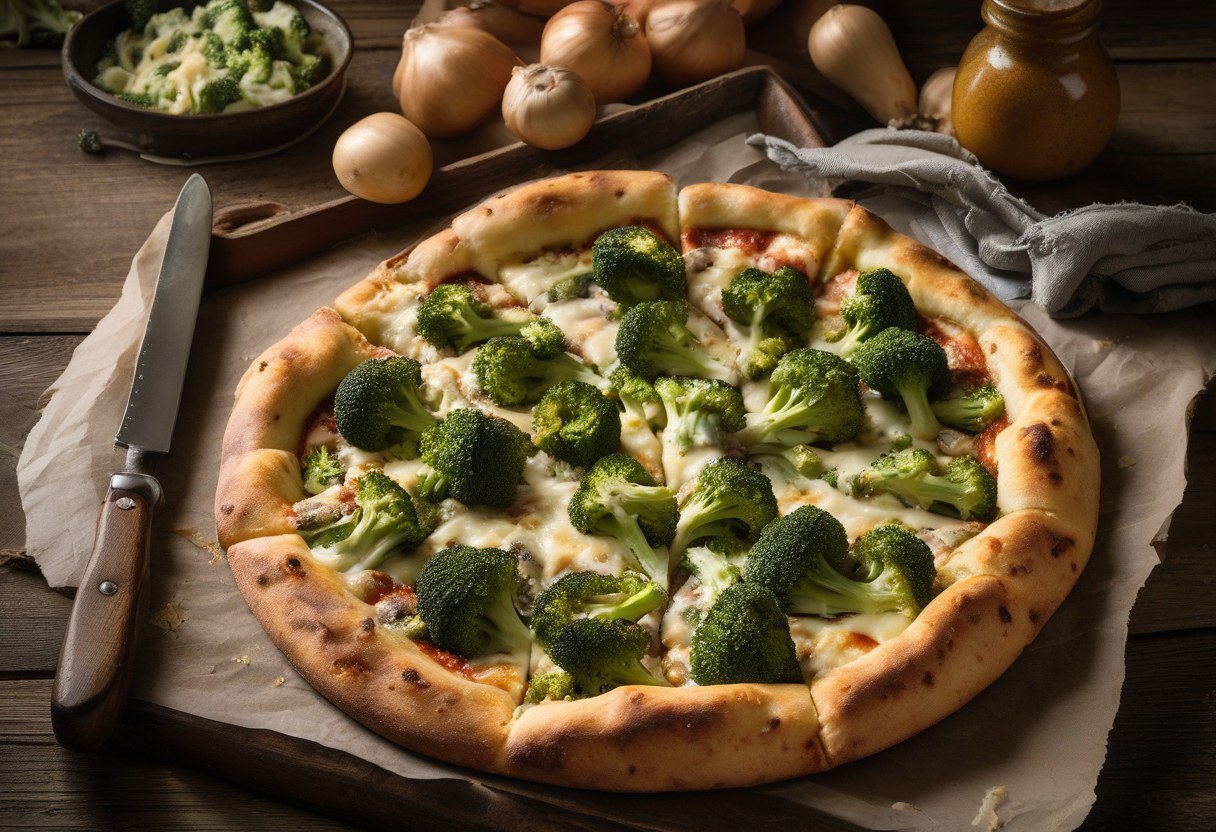 Broccoli Cheddar Pizza V Seasonal Roundup