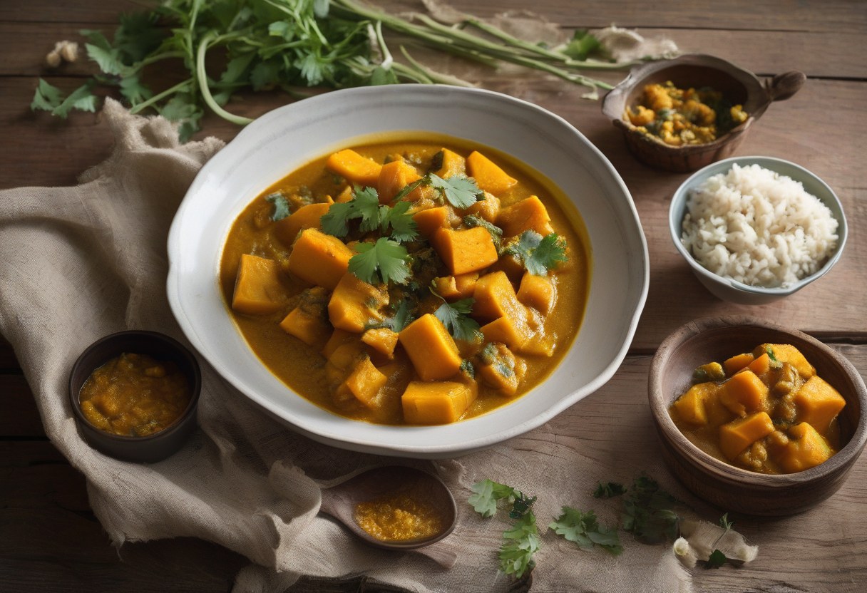 Butternut Squash Curry Pan Quick Tasty Recipes