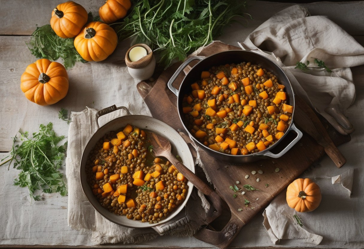 Butternut Squash Curry Pan Quick Tasty Recipes