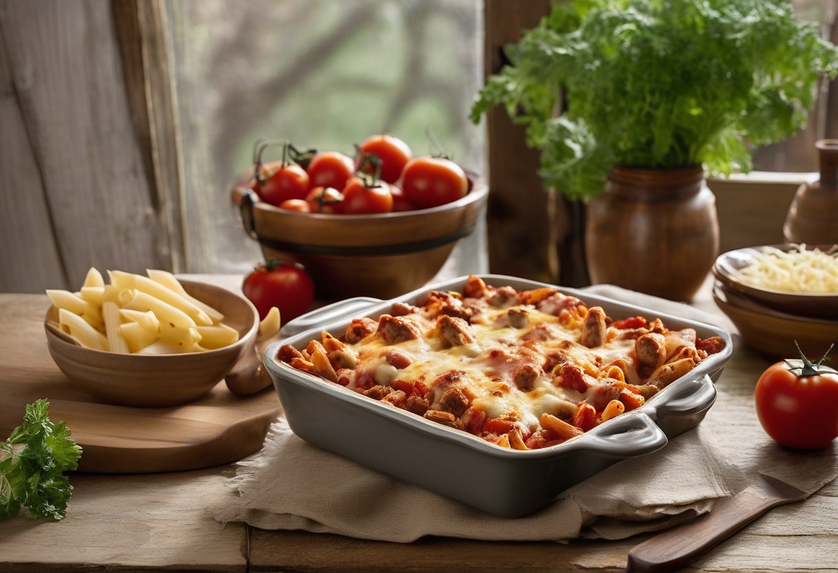 Creamy Tomato Sausage Pasta Quick Easy Recipes