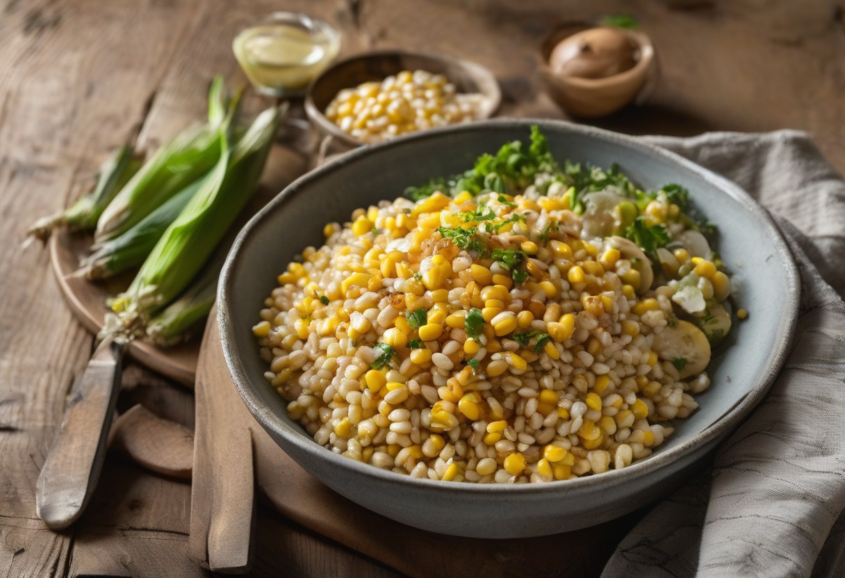 Grilled Corn  Barley Salad Bliss 7 Summer Ideas
