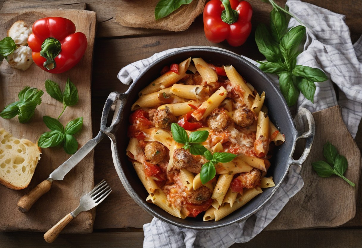 OnePot Chili Pasta Bites for Busy Nights