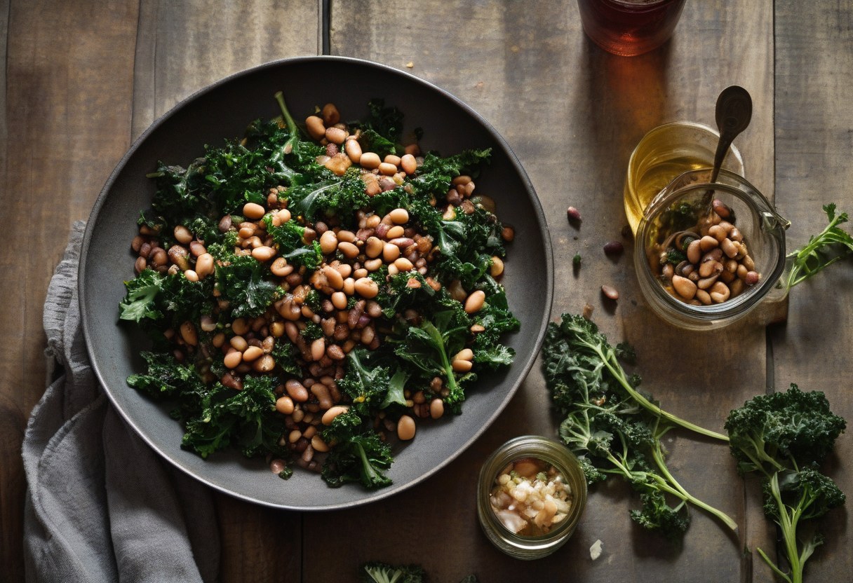 Quick Black Eyed Peas Greens Roundup
