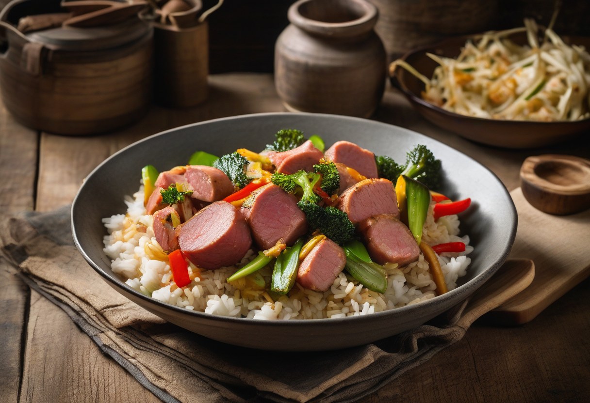 Quick  Easy Spam Stir Fry Bowls Guide