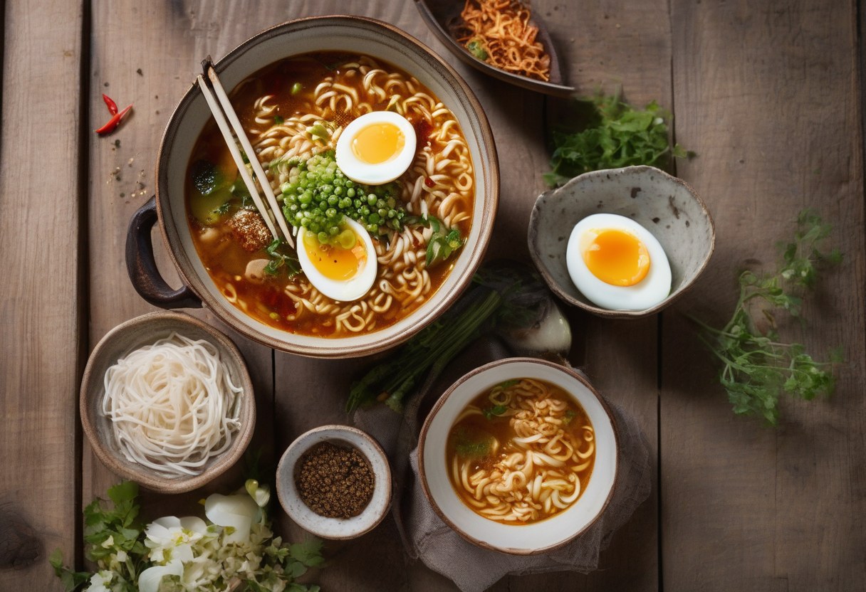 Quick  Flavorful Noodle Soup Recipes