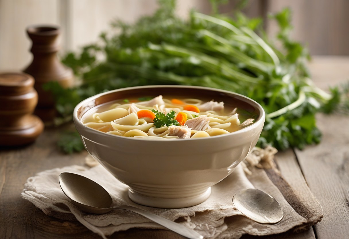 Quick  Flavorful Noodle Soup Recipes
