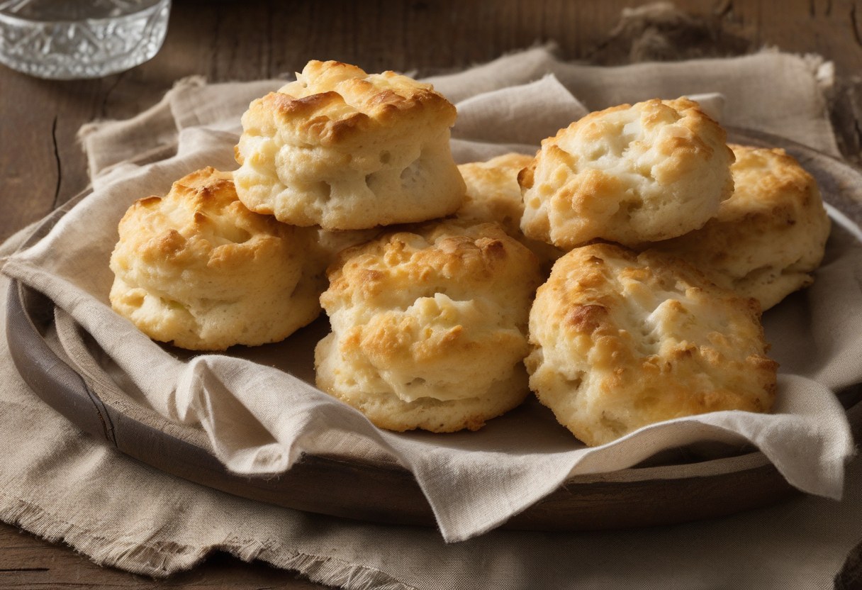 Quick  Flavory Rosemary Pepper Drop Biscuits