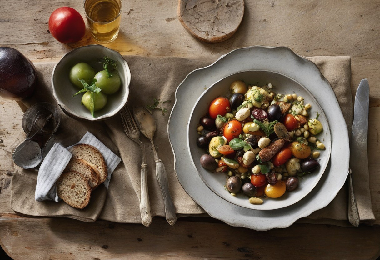 Quick Sausage  Veggie Skillet Supper