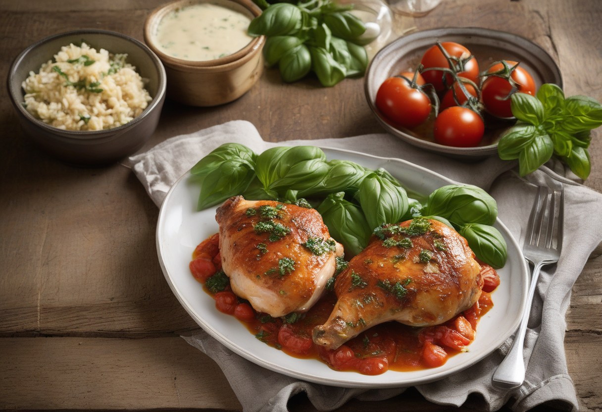 Quick Tomato Basil Vinaigrette Recipes