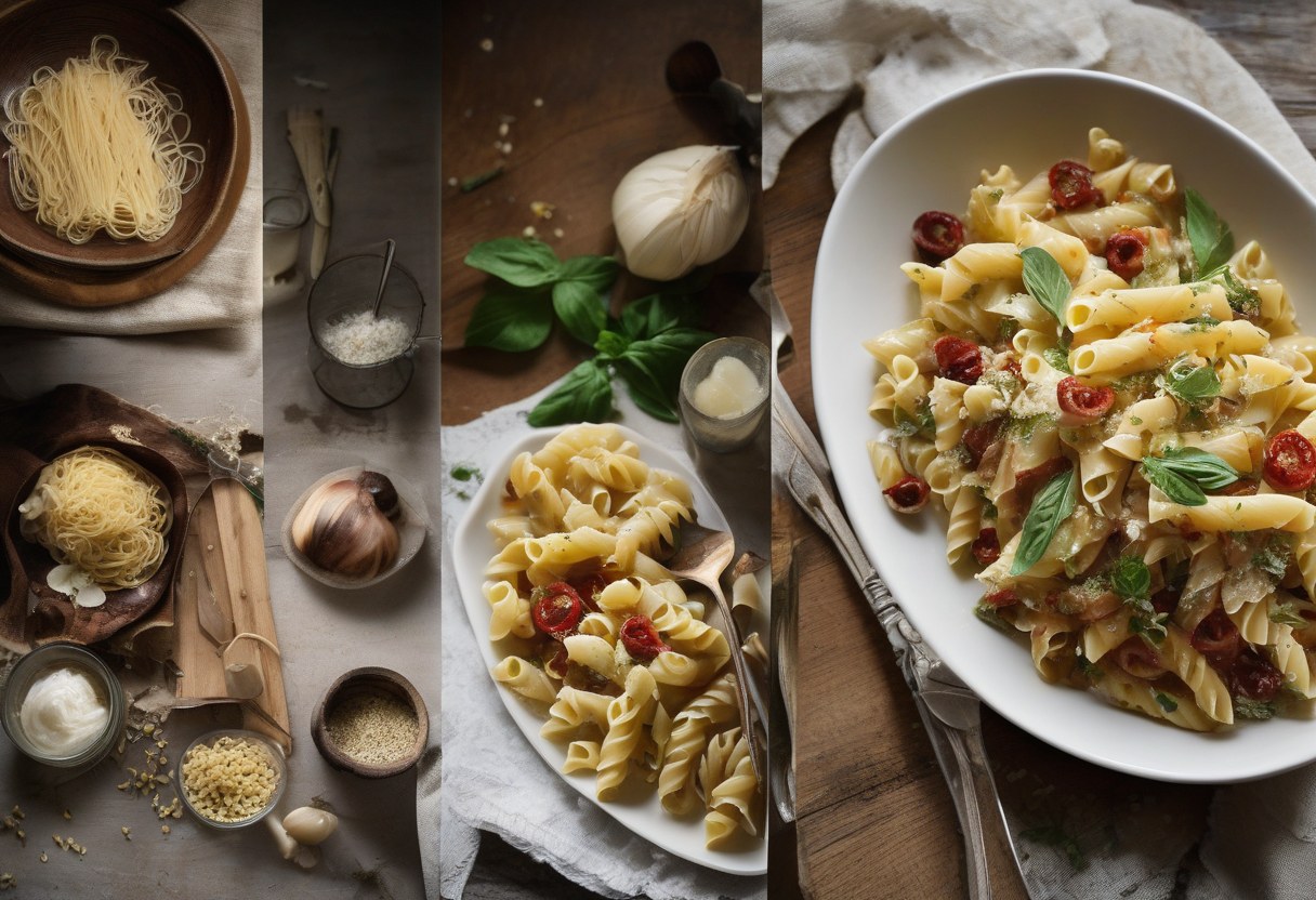 SunDried Tomato Chickpea One Pot Pasta Magic