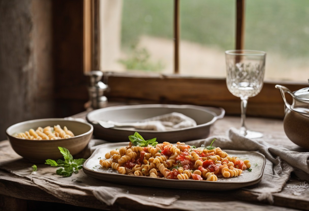 SunDried Tomato Chickpea One Pot Pasta Magic