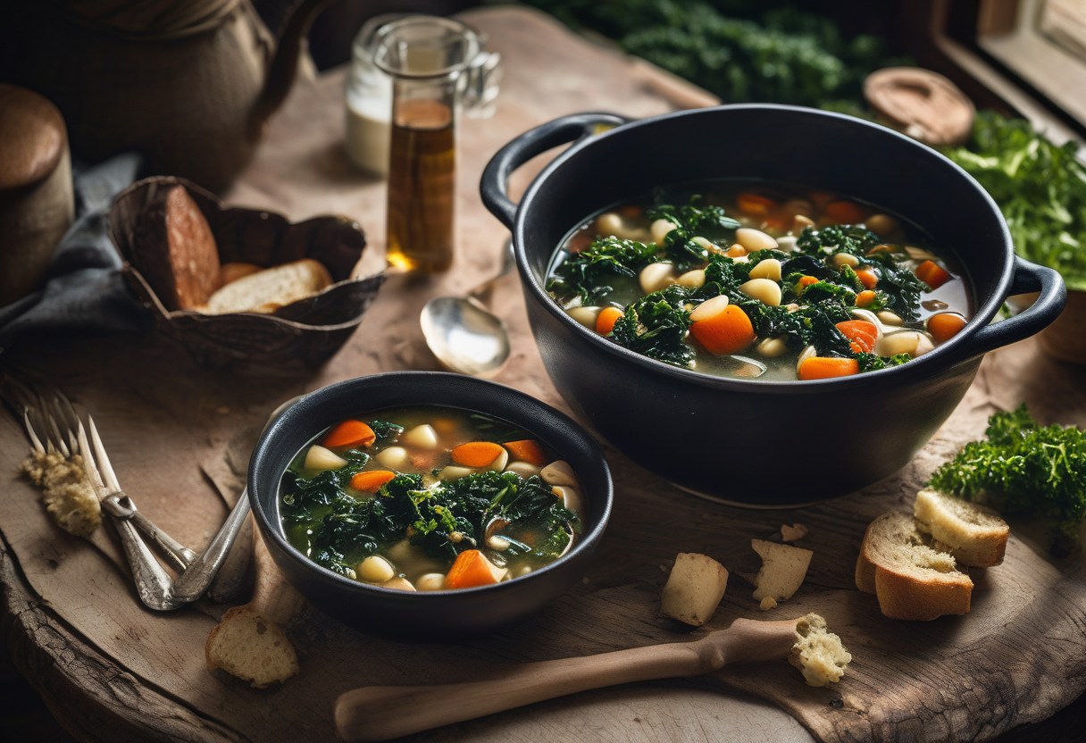 Winter WarmUp Kale White Bean Soup Roundup